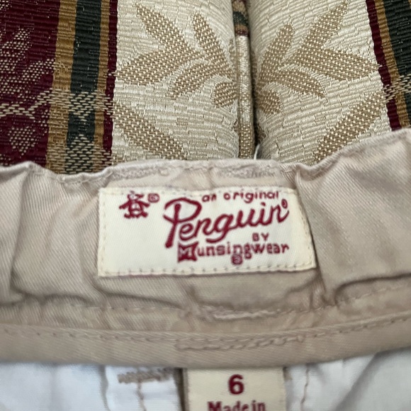 Boys tan shorts bundle.  2 pairs of Penguin shorts.  Size 6 - Picture 3 of 6